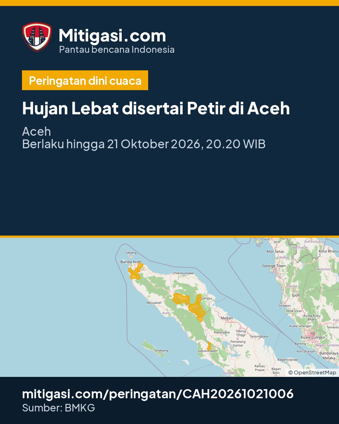 Gambar info untuk dibagikan