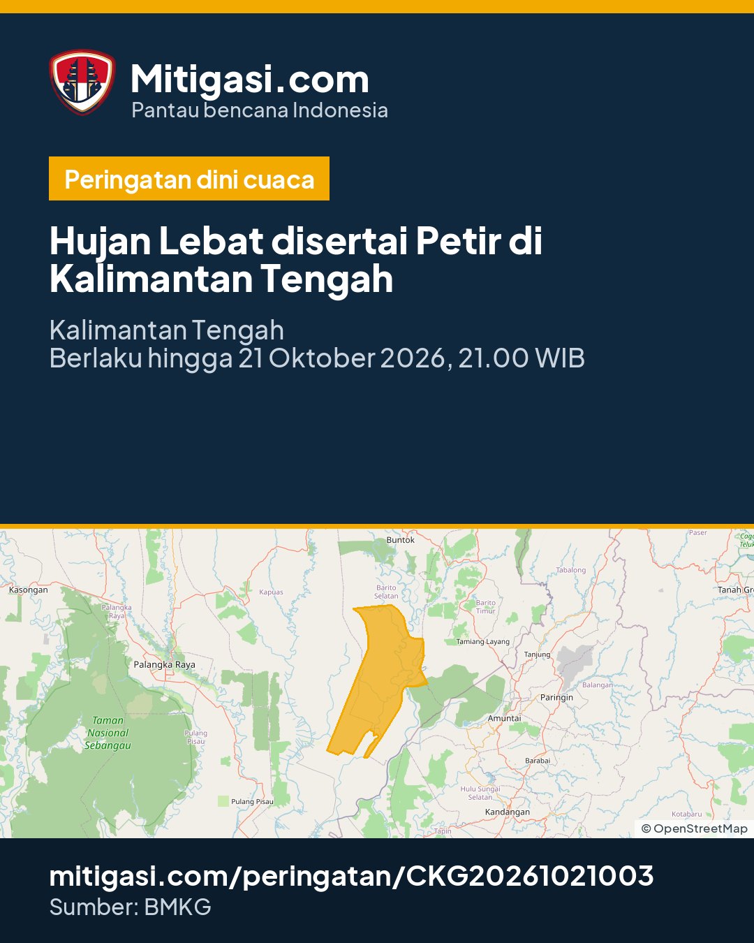 Gambar info untuk dibagikan
